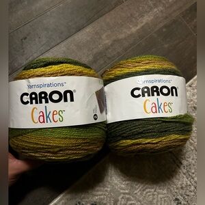Yarnspirations Caron Cakes.